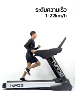ลู่วิ่งไฟฟ้า IV70 (SEMI-COMMERCIAL) - เครื่องออกกำลังกาย แบรนด์ IVADE