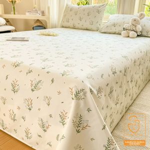 KAMONI | Summer New Thick Old Coarse Cloth Bedsheet Set