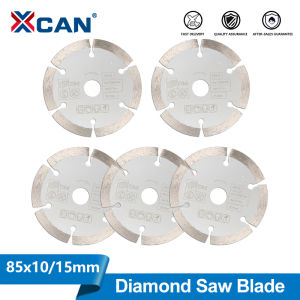 XCAN 1/5pcs 85mm Diamond Saw Blade Dry Cutting Grinding Disc for Cutting Tile Ceramic Concrete Marble Circular Saw Blade
