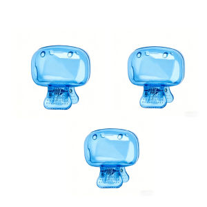 3PCS Travel Toothbrush Head Covers Toothbrush Protector Cap Brush Pod Case Protective Portable Plastic Clip For Household Travel