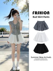 YAYANGREN | Anti-exposure Skinny A-line Pleated Mini Skirt