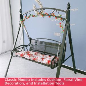 Xianxunxue | Indoor & Outdoor Rattan Swing Chair Multi-person