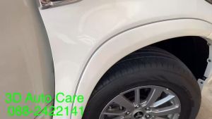 ตรงรุ่น Mitsubishi New Pajero 2015-2025 กันโคลน ปิดเต็มซุ้มล้อ ไม่ต้องเจาะตัวรถ  บังโคลน แผ่นกรุล้อ กรุซุ้มล้อ