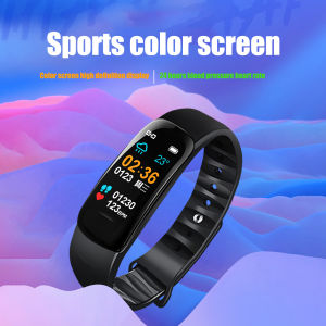 Smart Band Fitness Bracelet Heart rate Wristband Watch Fit Connected Tracker Man Women Smartwatch