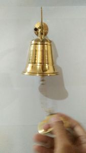 Bel Pintu Klasik Kuningan Bintang 1 Lonceng