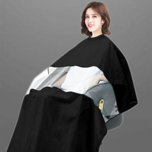 Professional Hair Salon Apron: Non-stick Stylist Clipper Apron for Hair Cutting & Shaving