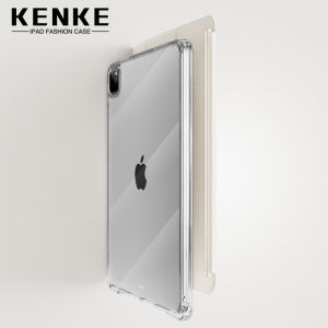 KENKE iPad case Removable acrylic cover No pen tray for ipad 2024 Air 6 13 inch air 11 inch 2022 m2 Pro 11 pro 12.9 2024 ipad mini 6 ipad 7th 8th 9th generation ipad gen 10 ipad Air4 air 5 case Support horizontal and vertical screen