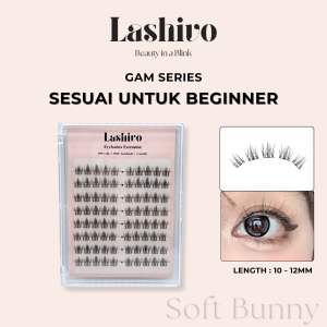 Lashivo Eyelash Soft Bunny 10-12mm | Gam Series | Bulu Mata Guna Gam | 胶水款假睫毛 自然款 新手适用