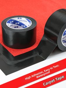 YOUJIANG | High Strength Black Cloth Tape Lightproof Waterproof No Residue Floor Fixing Decorative