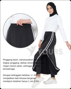 Legging Rok Olahraga Muslimah Syari