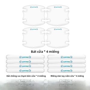 Miếng Dán Bảo Vệ Tay Nắm Cửa Xe Hơi Vô Hình Chống Xước Cho LECOOL 01/02/03/05/06/09 Phụ Kiện Xe Hơi Bảo Vệ Bề Mặt Sơn