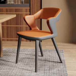 Comfortable Dining Chair for Adults Home Use Seat Cushion Backrest Small Chair Luxury Sensation Home Owner Desk Chair