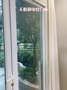 BHQ Electrostatic Adsorption White Board Wall Stickers Reusable Erasable Graffiti Whiteboard 白板