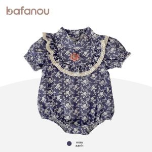BAFANOU | New Chinese Style Baby Short Sleeve Romper