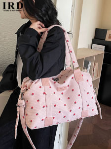 IRD | Cute Strawberry Print Tote Bag Large Capacity