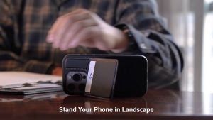 Ốp Lưng Da Sạc Từ Tính Có Ngăn Đựng Thẻ Chân Chống Cho iPhone 16 ProMax/ 16 Pro/ 16 Plus/ iphone 16 DUX DUCIS Rafi II