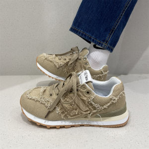 Original Ins Broken Canvas Cover Beggar Shoes Chic Niche Style College Casual Sneaker Men and Women Retro Cortez