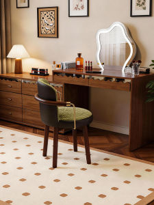 SAMEDREAM | Vintage Style Wooden Makeup Chair