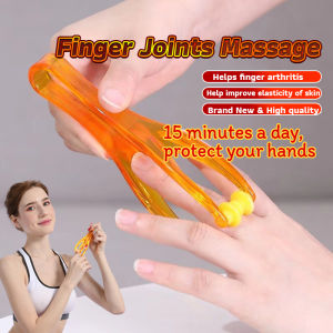 C.N. Hand Massager Finger Joints Massager Rubber Roller Hand Blood Circulation Stress Relief Tool