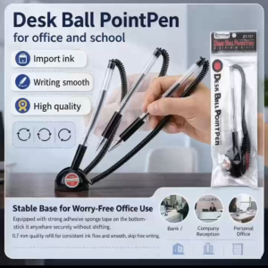 0.7mm Table Top Pen desktop pen Desk Table Pen with String Office Bank Stationery desk pen