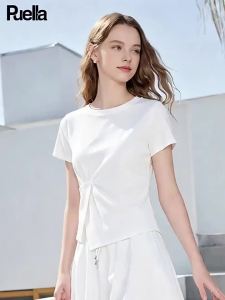 puella | Áo Thun Cổ Tròn Thiết Kế Thời Trang Pháp