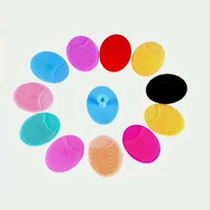 Soft Silicone Baby Bath Brush Multi-Purpose Facial Head Body Scrub