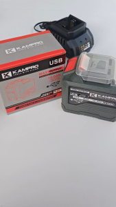Pin 20 Cell KAMPRO Xám 21V Bảng Mạch 4 Mosfet Chống Ngắt Tải Có Cổng USB Sử Dụng Chân Pin Phổ Thông 4cm