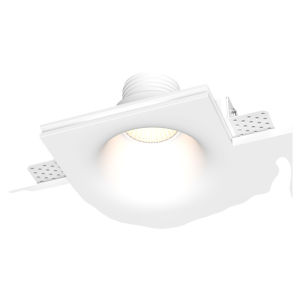 Full Spectrum Deep Anti-Glare Gypsum LED Spotlight Frameless Eye Protection Smart Living Room Embedded Pre-embedded COB Can Light