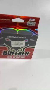 Dù câu cá Dây Dù Megabarra Buffalo PE 8x 150m sợi dù mịn phù hợp làm dù lure dù thẻo câu đài