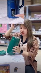 Máy Làm Sữa Hạt máy say Xutaotao 800ml Inox 8 Lưỡi Xay Đa Năng Máy làm sữa hạt mini XUTAOTAO có thể làm được đa dạng các loại sữa hạt sữa gạo xay sinh tố và nấu các món cháo món soup thơm ngon được bảo hành 12 tháng tại Tổng kho gia Minh Châu A