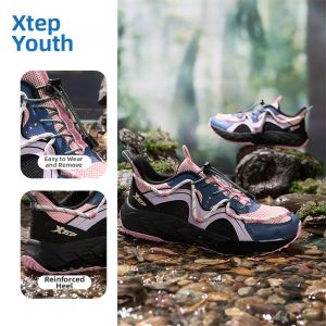 XTEP | Anti-slip Breathable Shock-absorption Girls Outdoor Shoes
