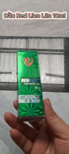 Dầu Xanh 2 nắp 24ml Red Lion Medicated Oil Agimexpharm Giảm đau đầu chóng mặt