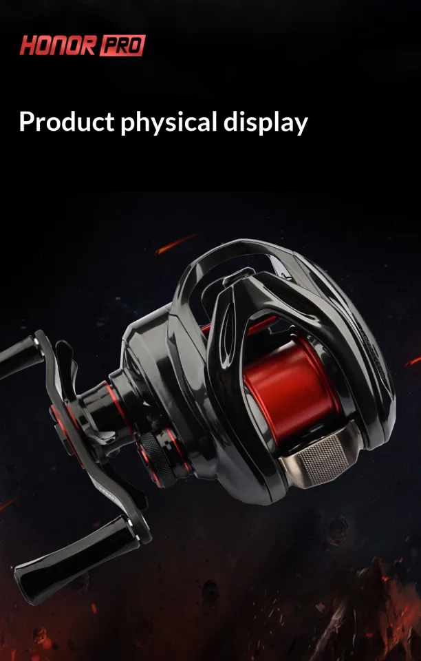 DMK Silver Feather Honor Pro 11+1 BB 7.6:1 Baitcasting Reel 124g