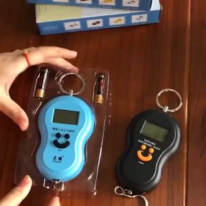 Timbangan Gantung Koper Smile Display Digital Travelling Scales - Hitam