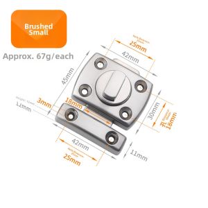 FENGHONGTAO | No-drilling Lock Latch for Sliding Doors Anti-theft