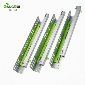 Damping Buffer Two-stage Concealed Easy Installation Self-suction Drawer Slides