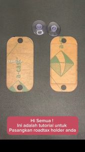 Roadtax Holder Honda Small 2024 Double Layer Laser Engraving Pemegang Rotek JPJ Rotex Kereta Cover Casing for Car Accessories