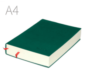 640 Pages Large A4 Blank Book Sketch Book Sketchbook Painting Description 16K Sketchbook A5 Extra Thick Padded Painting Book White Paper Cartoon Picture Minimalist Black Leather