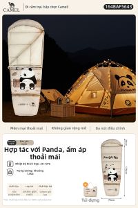 CAMEL | Túi Ngủ Di Động Giữ Nhiệt Chủ Đề Gấu Trúc