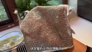 Double-Sided Silver Wire Scrubber ClothKitchen Dishcloth For Grease RemovalOil-Proof Cleaning Rag For Stove&Cookware