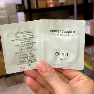 OHUI xanh gói 1ml Tinh chất Ohui Prime Advancer De Aging Ampoule Serum tăng đàn hồi chống lão hóa
