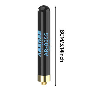 ABBREE | ABBREE AR-805 Plus AR-805S High Gain Dual Band Antenna SMA Female Connector For Baofeng UV-5R UV-21 PRO AR-152 PRO Two Way Radio