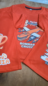 Baju Kaos Anak Laki-Laki Kemerdekaan Indonesia 17 Agustus Ke 80 Usia 1 - 10 Tahun - Hypelane Kids