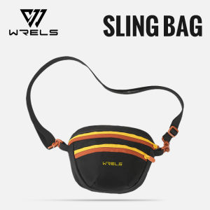 WRELS Outdoor Sports Mountaineering Portable Waterproof Crossbody Chest Bag Fashionable Contrast Color #XK001