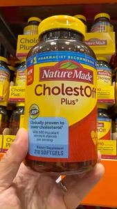 [HÀNG MỸ] Viên Uống Giảm Cholesterol Nature Made CholestOff Plus Mỹ 210 Viên uống giảm Cholesterol Nature Made CholestOf