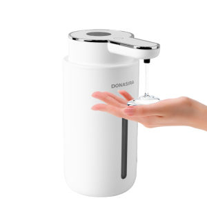 Máy Phân Phối Xà Phòng Cảm Ứng Kỹ Thuật Số 500ML Có Màn Hình Kỹ Thuật Số Và Cảm Ứng Hồng Ngoại 6 Cấp Độ Điều Chỉnh Cho Dạng Bọt/chất Lỏng - Cảm Biến Tự Động Dung Tích Lớn Cho Nhà Bếp/phòng Tắm