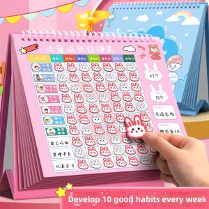 Good Habit Formation Chart for Children Tracking Daily Progress