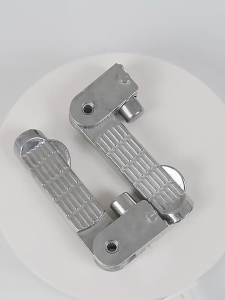 1Pair Aluminum Alloy Ebike Pedal Set Foot Rest Foldable Footrest Pedal Replacement For Electric Bicycle Ebike