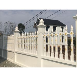 Khuôn hàng rào hoa chìm cao 130cm