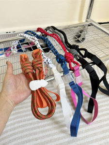 Extended Ball Chain Embroidered Bag Shoulder Strap Twisted Single Shoulder Slant Cross Rope Detachable Fashion Accessory